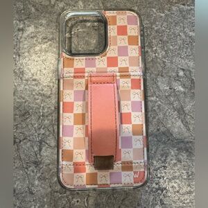 iPhone 15 pro max Walli Case golden grace